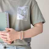 Prioritize Your Peace | Homey Hug Tee with Sleeve Affirmation
