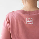 Prioritize Your Peace | Polished Comfort V-Neck with Sleeve Affirmation