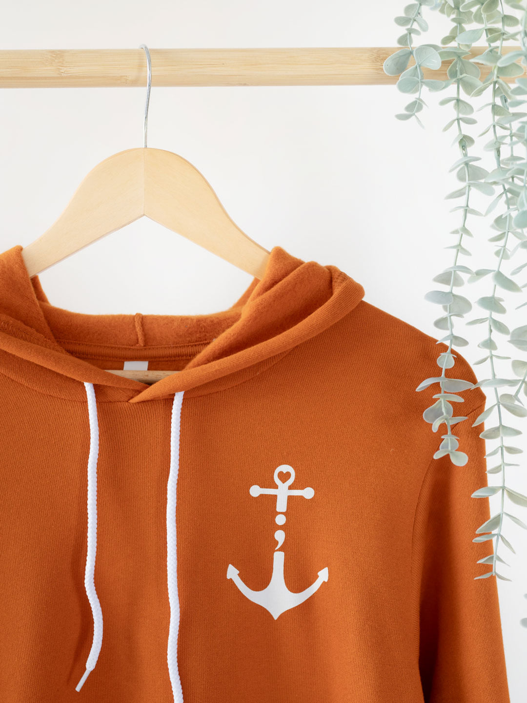 Semicolon Anchor | Unisex Eco Hoodie