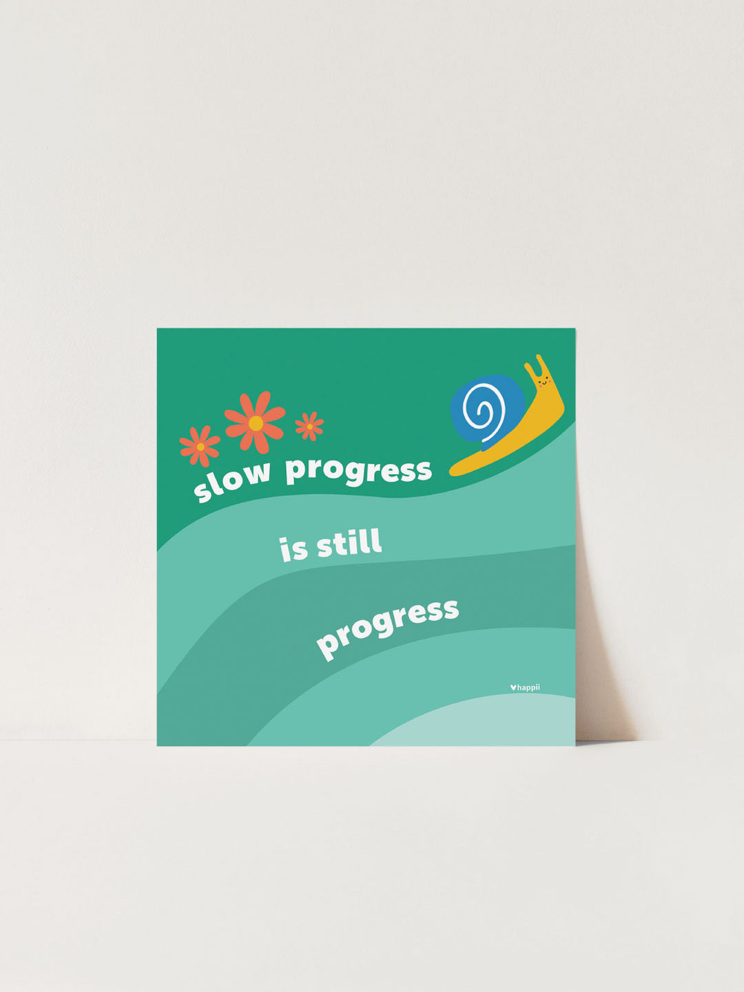 Slow Progress is Still Progress | 10 Affirmation Cards