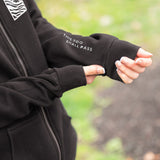 This Too Shall Pass | Sunset Stroll Zip Hoodie with Sleeve Affirmation