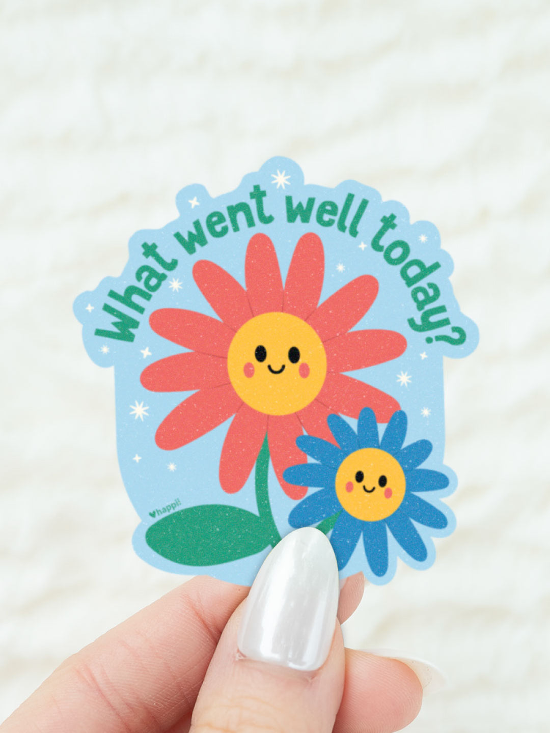 What Went Well Today | Sensory Sticker