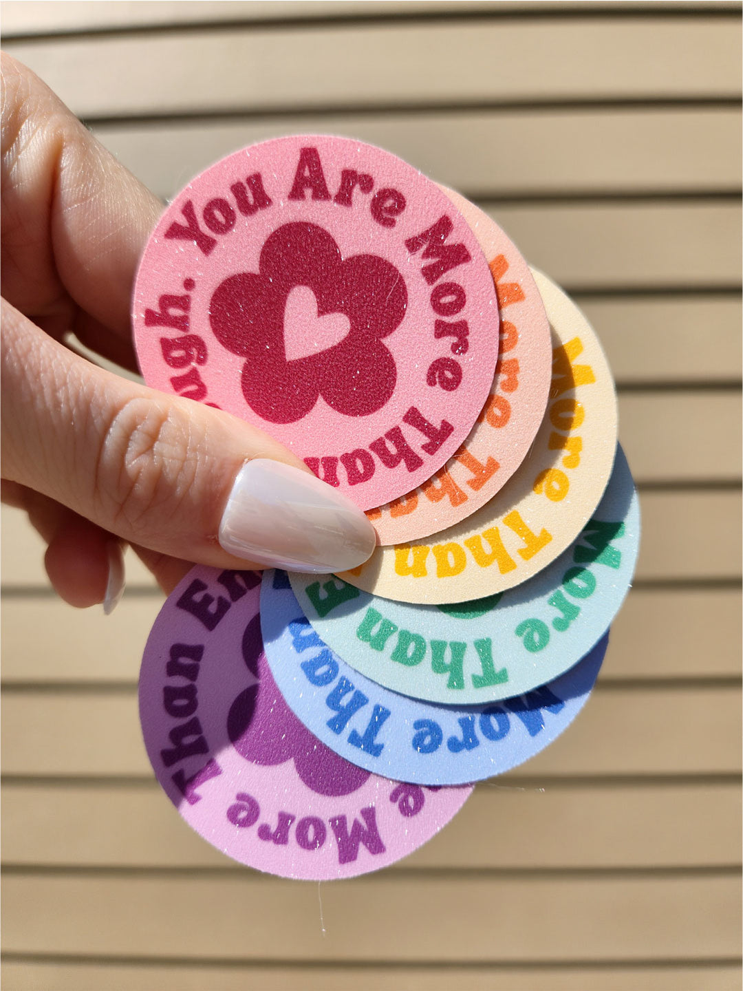 Self-love Stickers Positive Affirmations Stickers Cute Encouraging Sticker  Set -  Israel