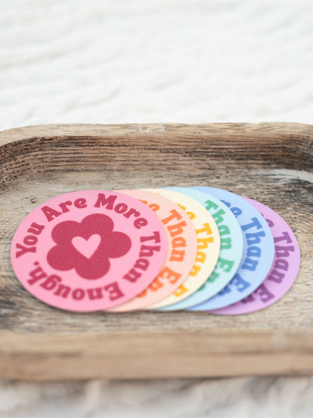 You Are More Than Enough (6 Pack Bundle) | Sensory Sticker