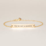 You Are Not A Burden | Lina Birthstone Bracelet