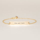 You Got This |  Lina Birthstone Bracelet