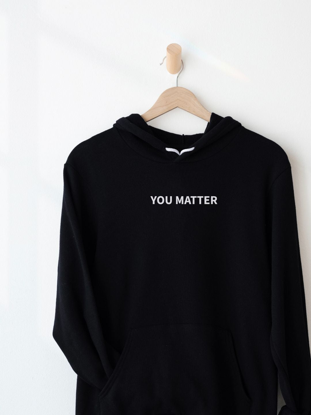 Black you cheap matter hoodie