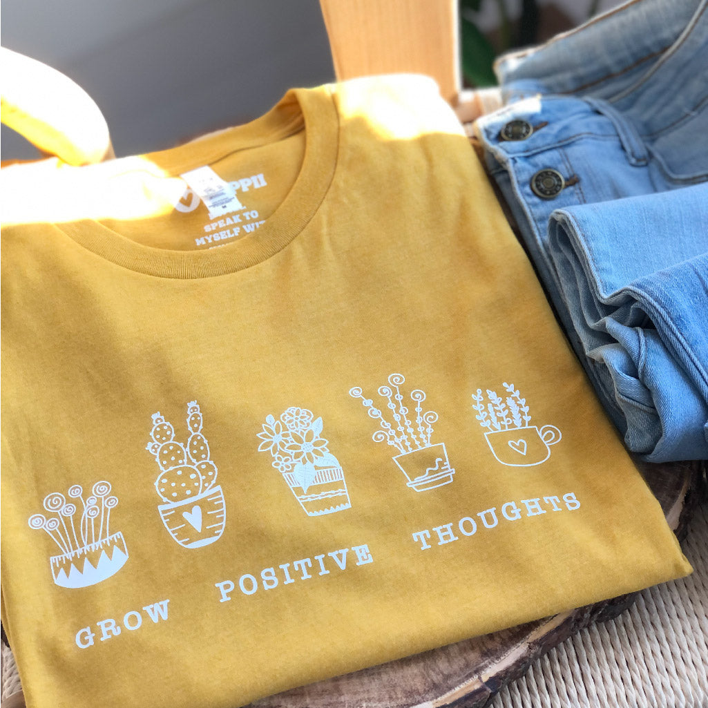 Grow Positive Thoughts | Unisex Eco T-Shirt