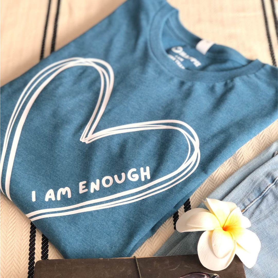 I am Enough Big Heart | Unisex Eco T-Shirt