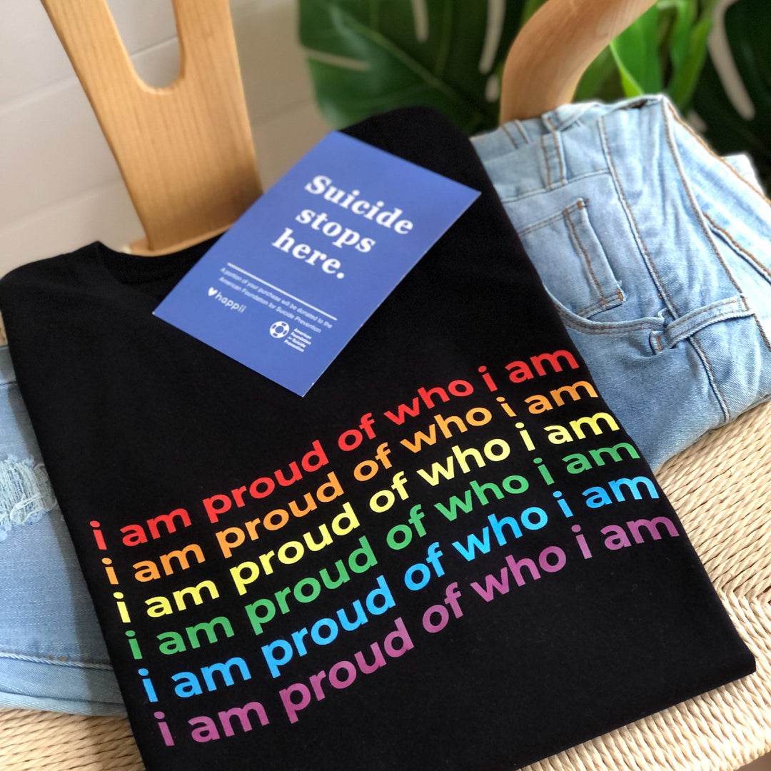 I am Proud of Who I am (Pride) | Unisex Eco T-Shirt