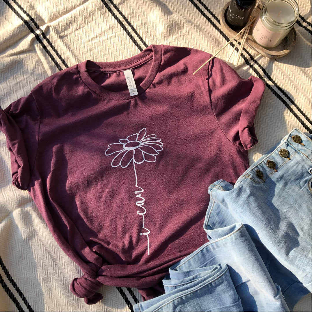 I Can Wildflower | Unisex Eco T-Shirt