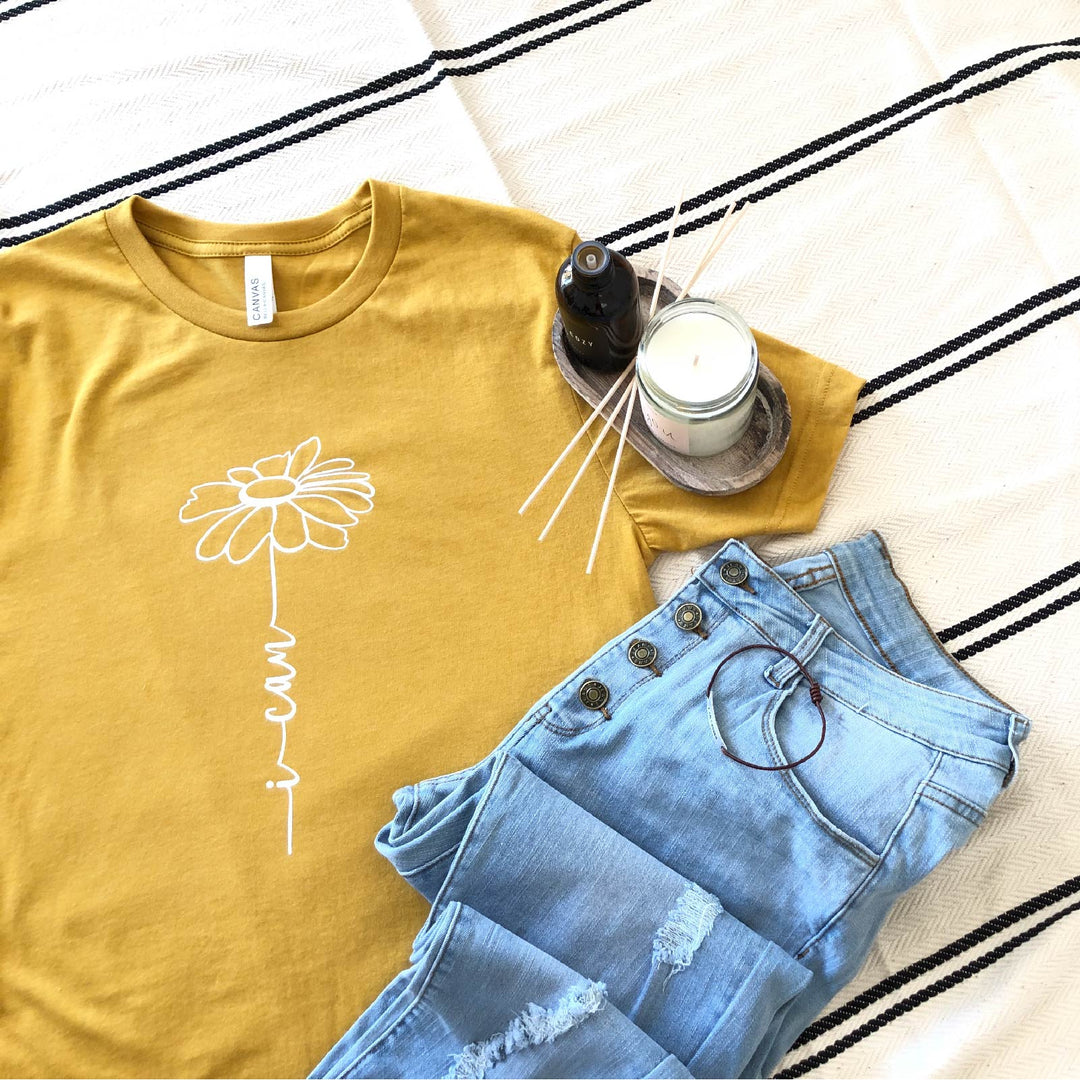 I Can Wildflower | Unisex Eco T-Shirt