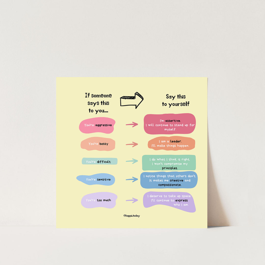 If Someone Says This to You... | 10 Affirmation Cards