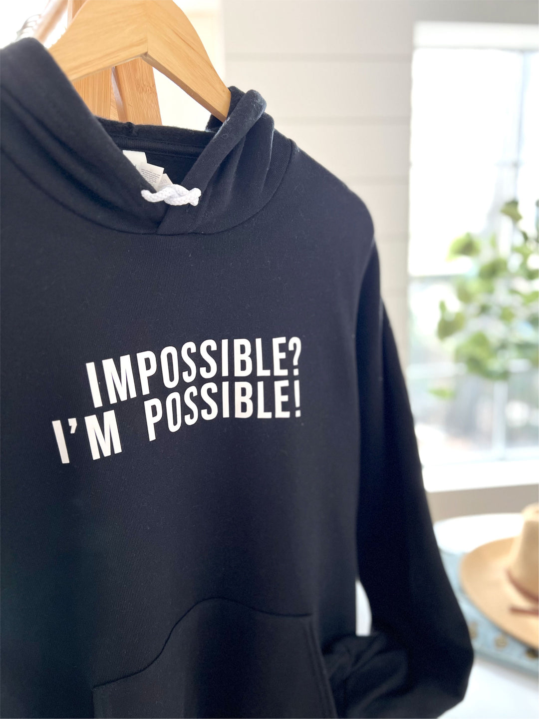 I'm Possible (Large Font)| Unisex Eco Hoodie