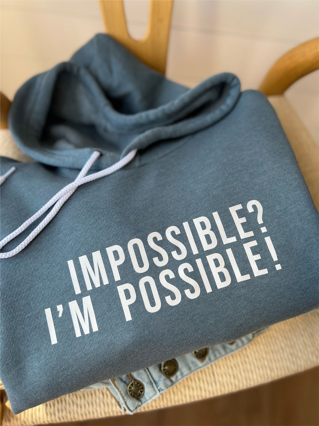 I'm Possible (Large Font)| Unisex Eco Hoodie