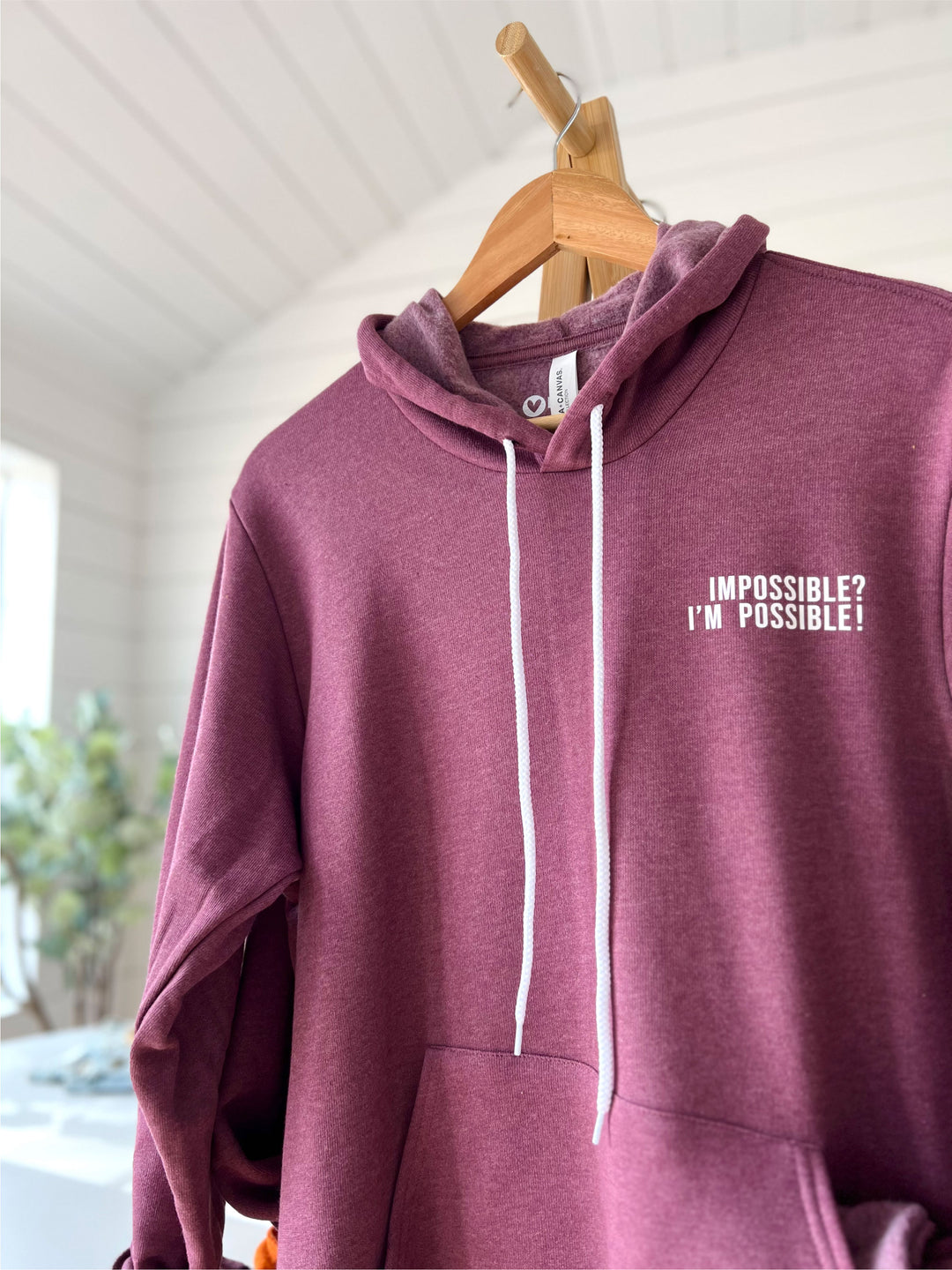 I'm Possible (Small Font)| Unisex Eco Hoodie
