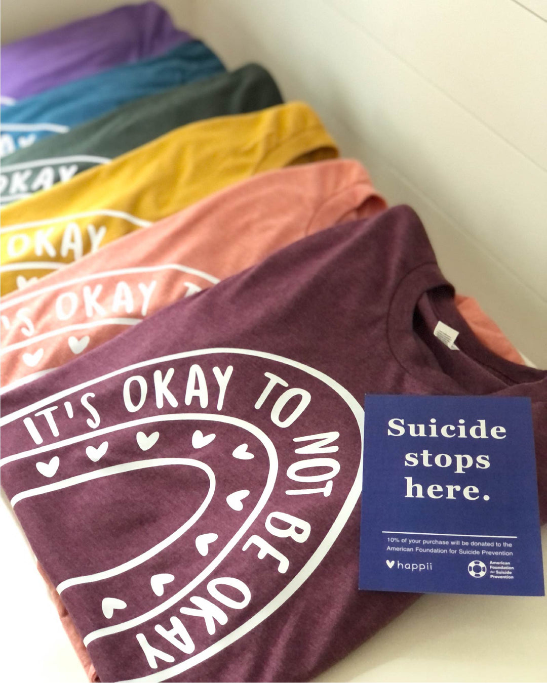 It's Okay to Not Be Okay | Unisex Eco T-Shirt