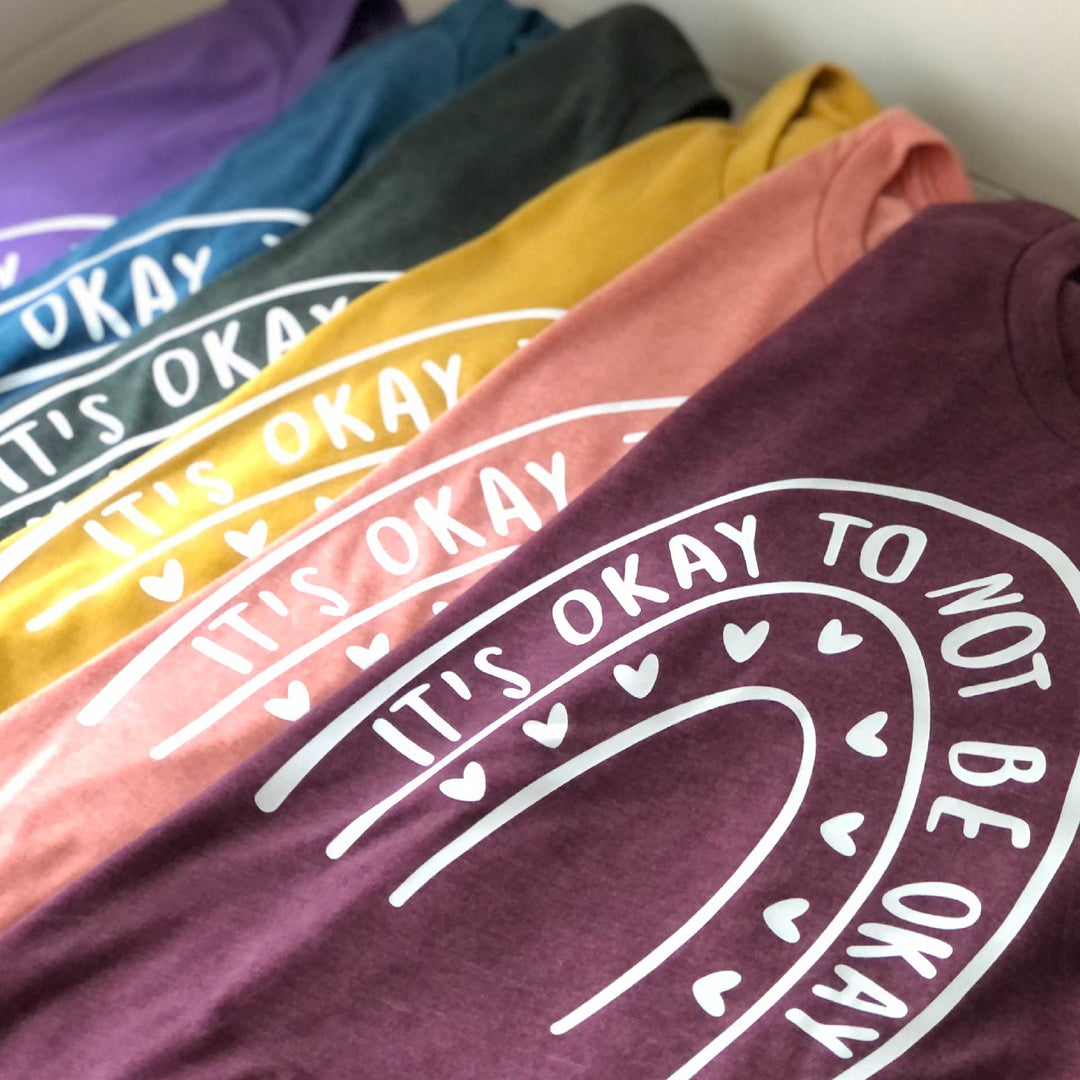 It's Okay to Not Be Okay | Unisex Eco T-Shirt