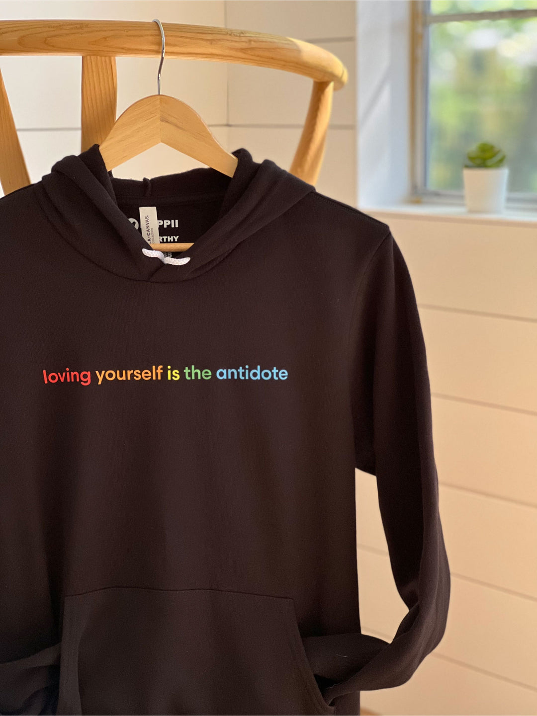 Loving Yourself is the Antidote (Pride) | Unisex Eco Hoodie