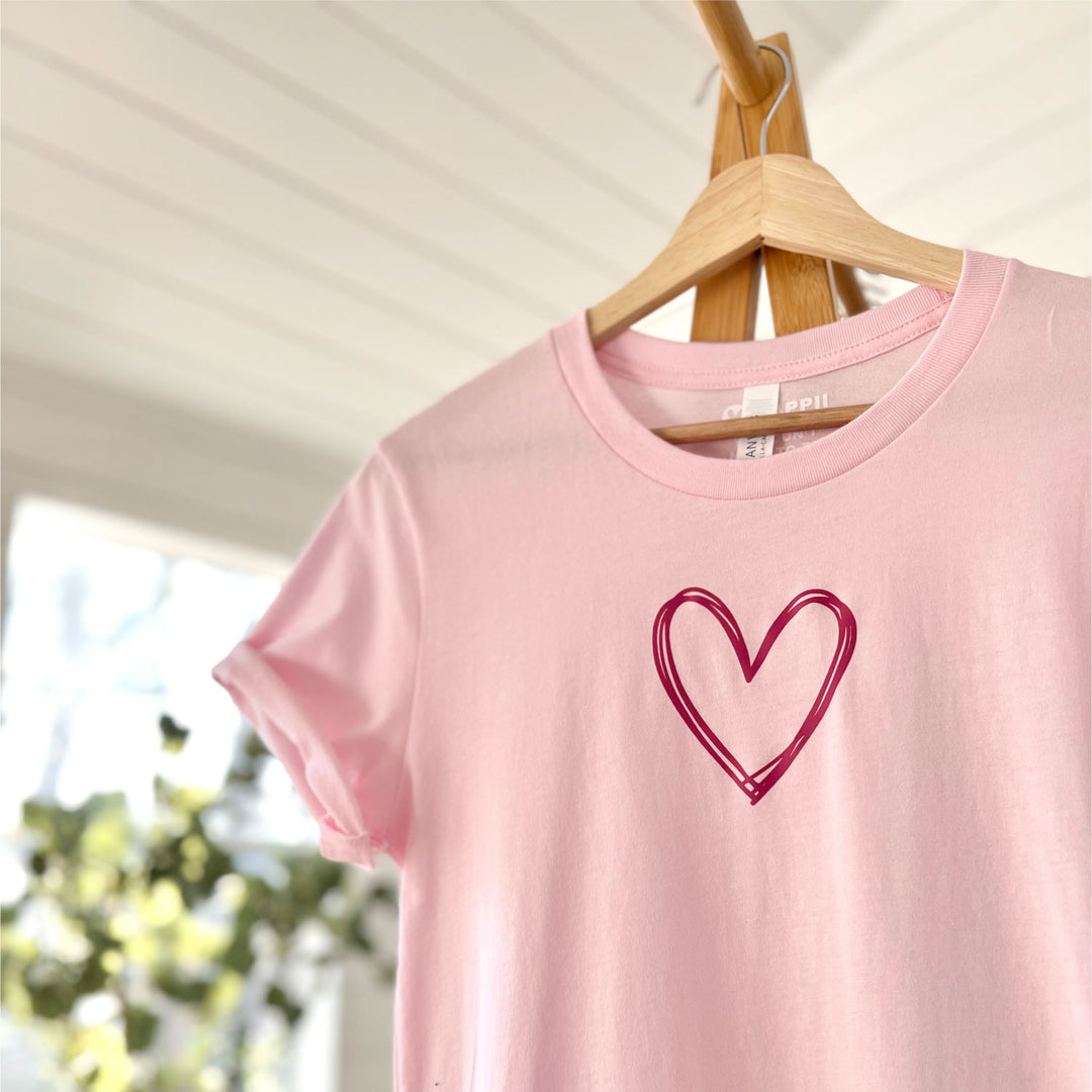 Self Love Heart (Pink Heart) | Unisex Eco T-Shirt