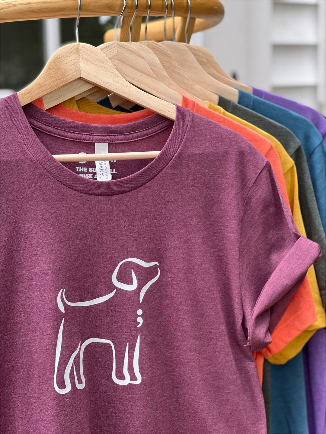Semicolon Dog | Unisex Eco T-Shirt