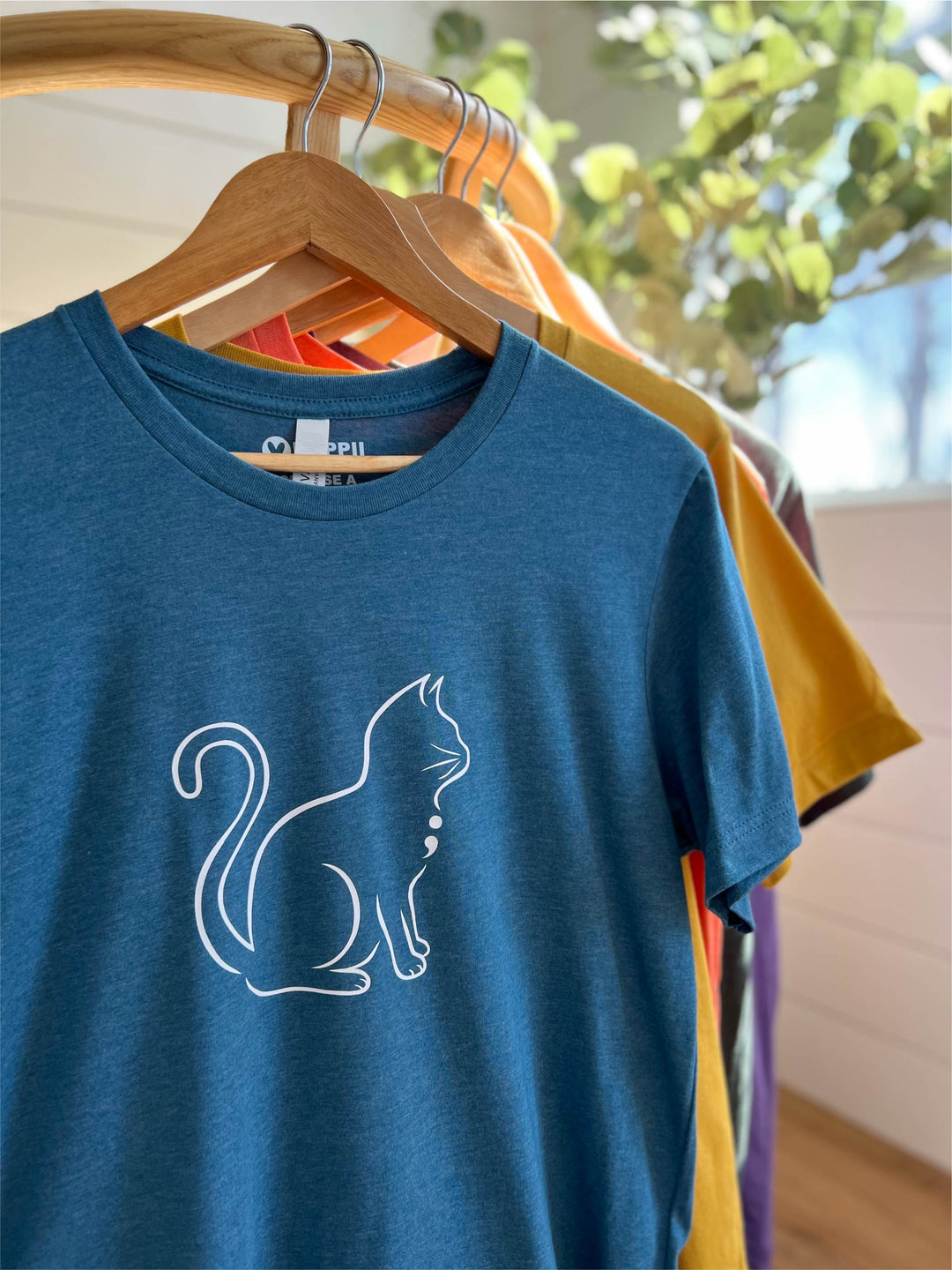 Semicolon Kitty | Unisex Eco T-Shirt