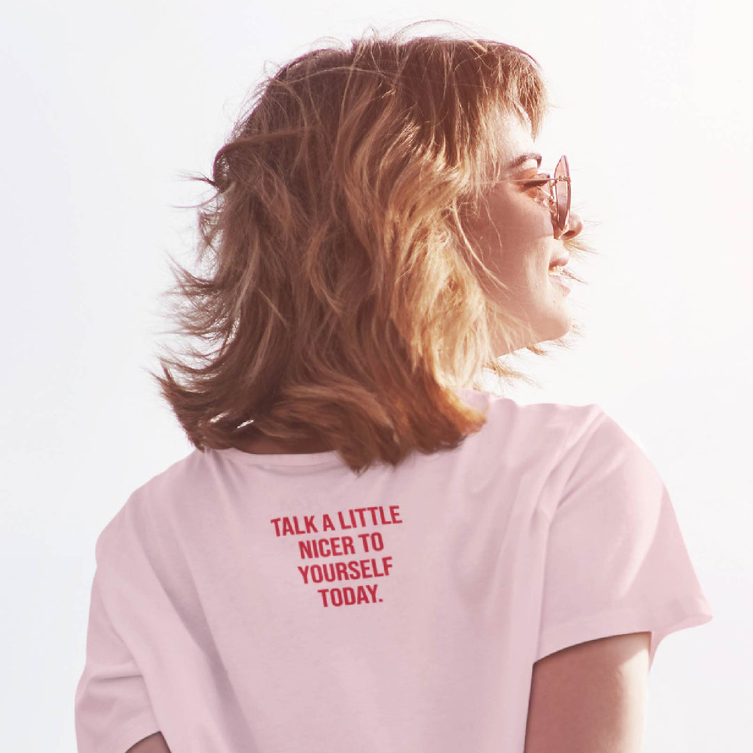Talk a Little Nicer to Yourself Today | Unisex Eco T-Shirt