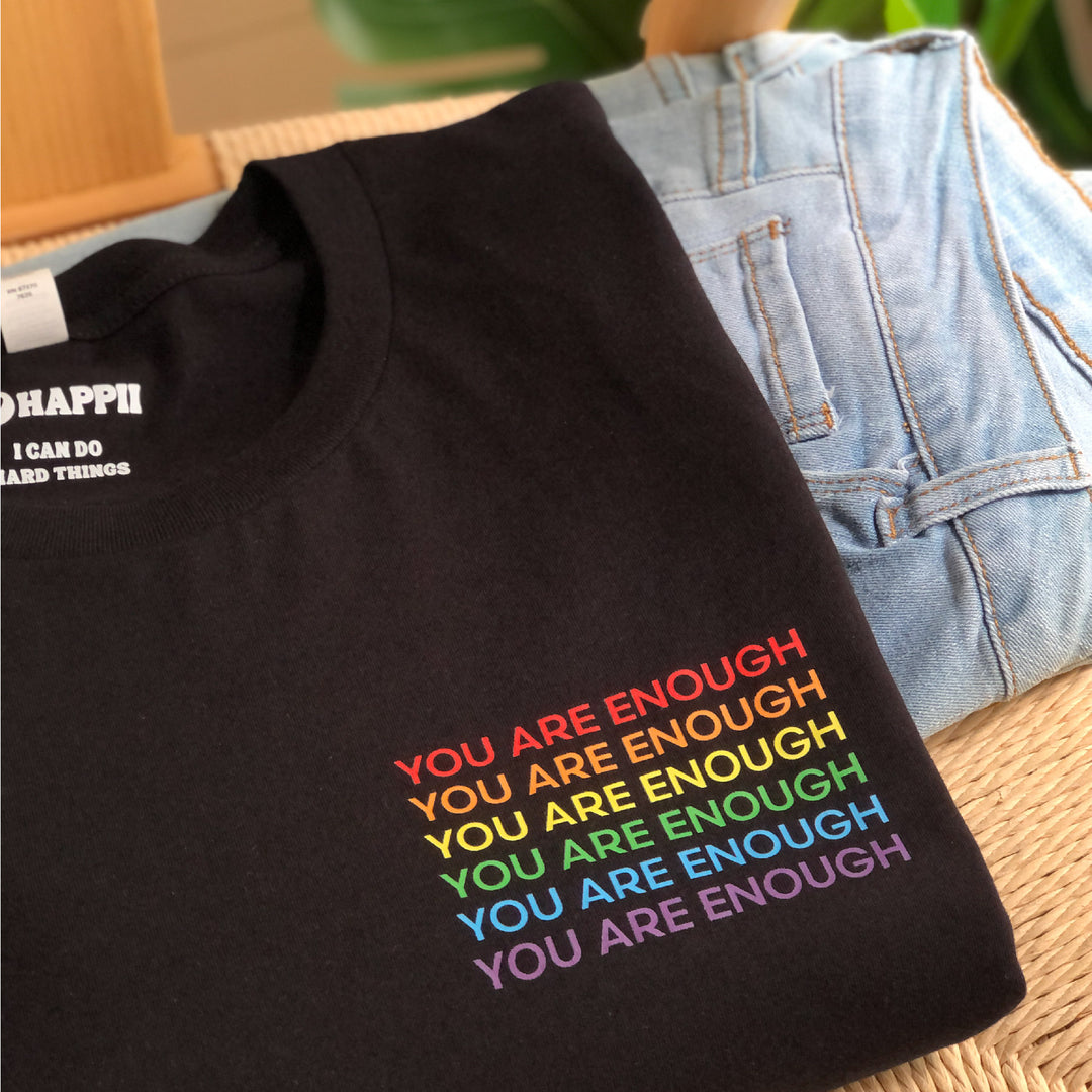 You Are Enough (Pride) | Unisex Eco T-Shirt