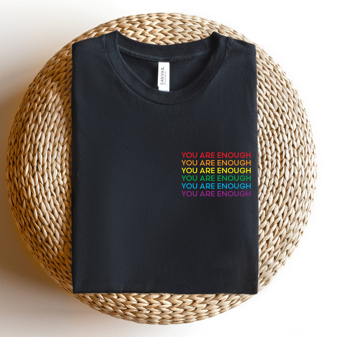 You Are Enough (Pride) | Unisex Eco T-Shirt