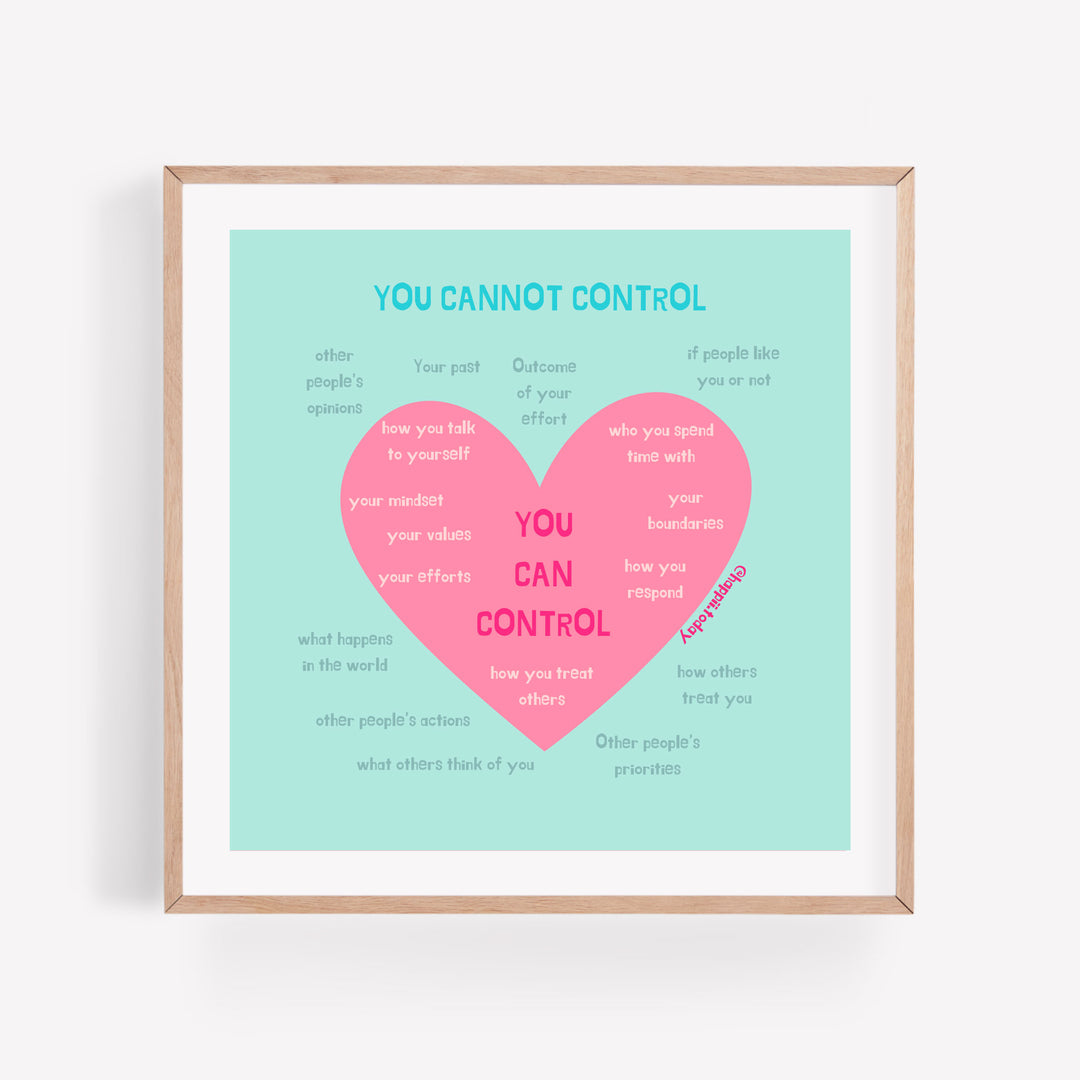 You Can Control | 10 Affirmation Cards