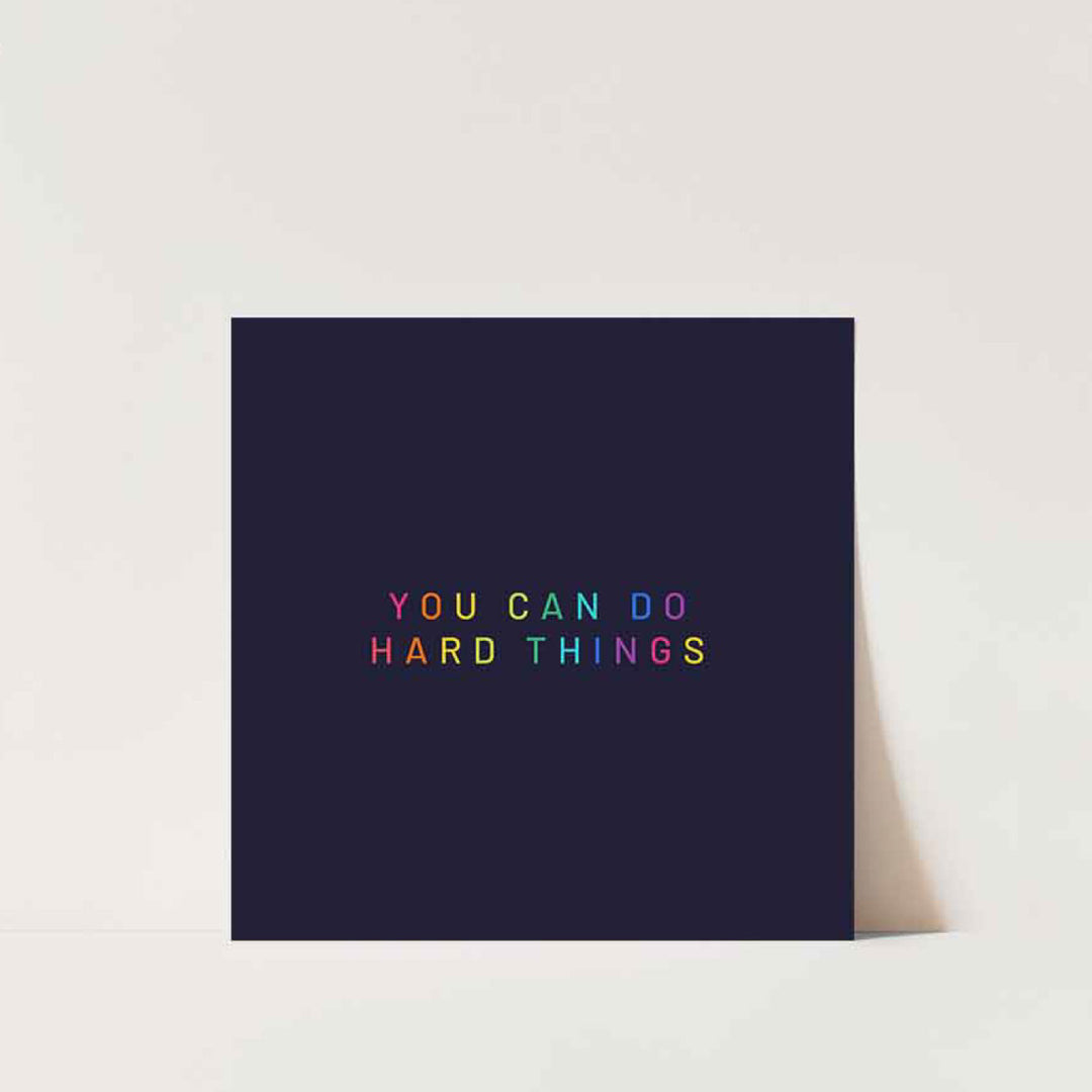 You Can Do Hard Things | 10 Affirmation Cards